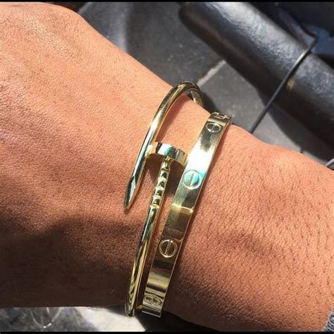 men cartier bracelet|men's cartier bracelet size guide.